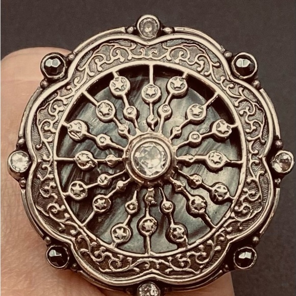 **RARE** Echo of the Dreamer Mars and Valentine SS semi precious stone ring. - Picture 2 of 6